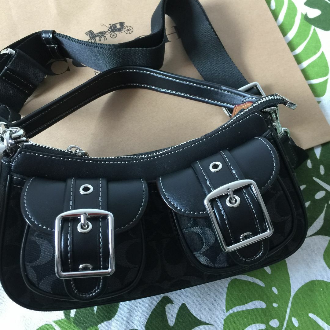 COACH - <新品>COACHコーチショルダーバッグ CQ184 デニム COACH - <新品>COACHコーチショルダーバッグ CQ184 デニム