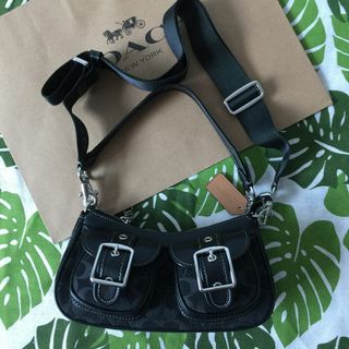COACH - 【新品】COACH(コーチ) ミッドナイト ショルダー バッグ COACH - 【新品】COACH(コーチ) ミッドナイト ショルダー バッグ