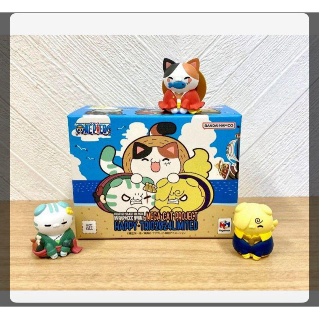 ONE PIECE(ワンピース)のMEGA CAT PROJECT ワンピース ニャンピースニャーン 限定品 エンタメ/ホビーのおもちゃ/ぬいぐるみ(キャラクターグッズ)の商品写真