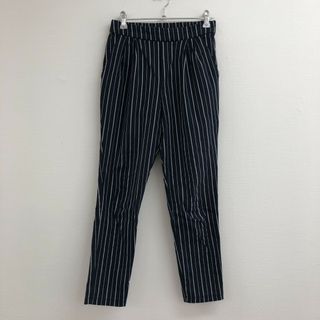 【THE SHOP TK】ザ ショップ ティーケー　S　青　ブルー　パンツ　ボーダー　ウエストゴム　メンズ(その他)