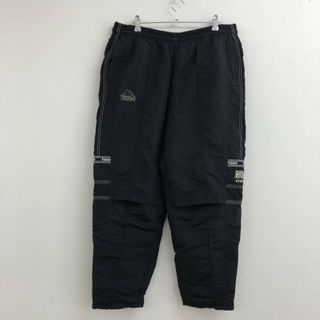 カッパ(Kappa)の【Kappa】カッパ　36　ブラック　黒　パンツ　スポーツ　ユニセックス　ナイロン　ポリエステル(その他)
