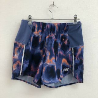 ニューバランス(New Balance)の【new balance】ニューバランス　XS　青　ブルー　パンツ　ショートパンツ　スポーツ　ユニセックス(ショートパンツ)