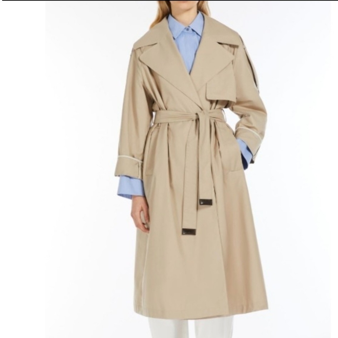 Max Mara - Max Mara utrench トレンチコート 新品タグ付きの Max Mara - Max Mara utrench トレンチコート 新品タグ付きの
