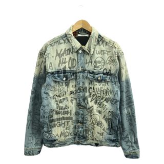 ゲス(GUESS)の【中古】GUESS OVERSIZED DENIM JACKET デニムジャケット M ブルー ゲス[10][240010468308](Gジャン/デニムジャケット)