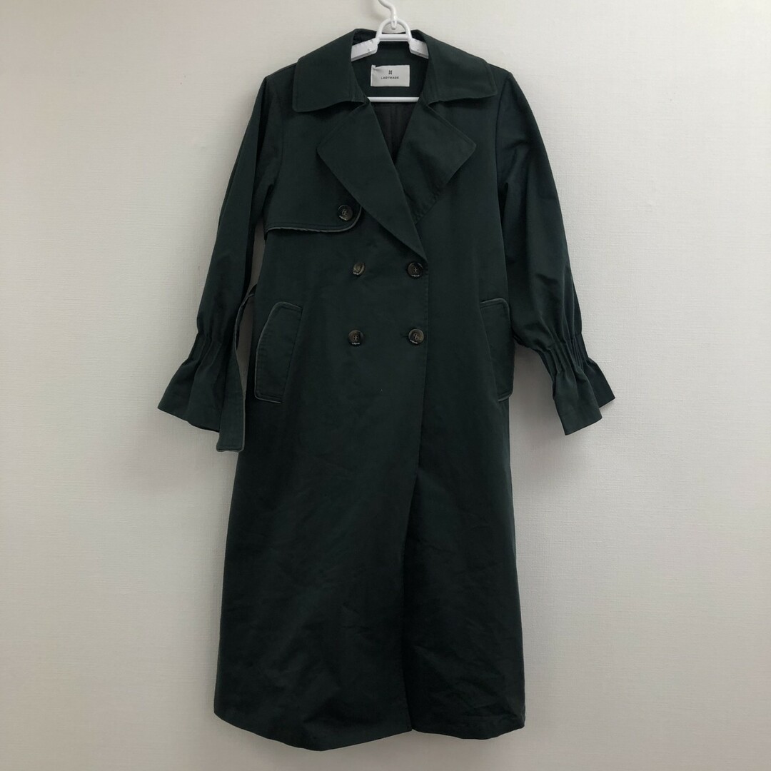 【LADYMADE】レディメイド チェスターコート ロングコート トレンチコート F 緑系