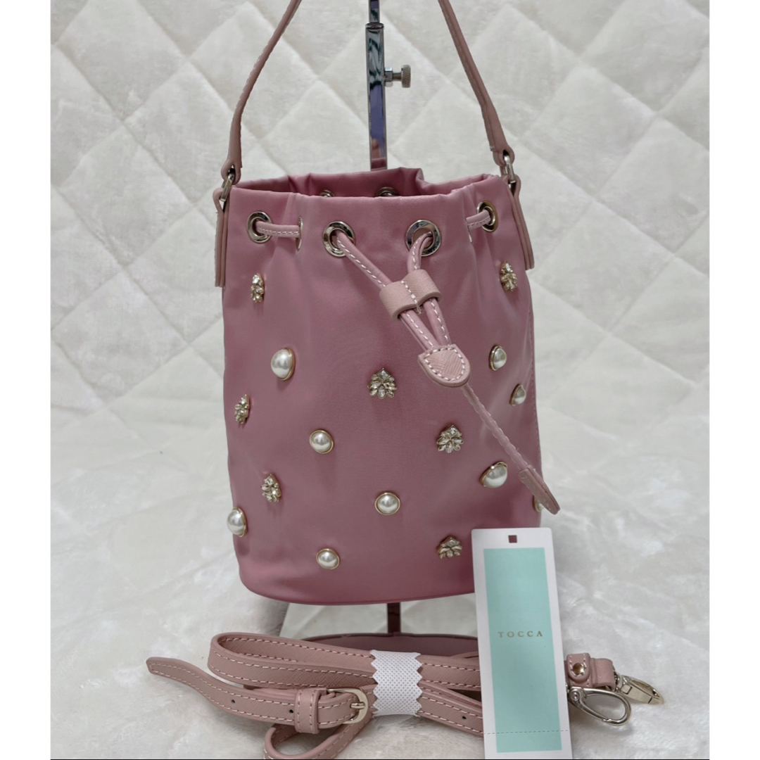 TOCCA - 未使用級TOCCA トッカ 2way ショルダーバッグ ビジュー TOCCA - 未使用級TOCCA トッカ 2way ショルダーバッグ ビジュー