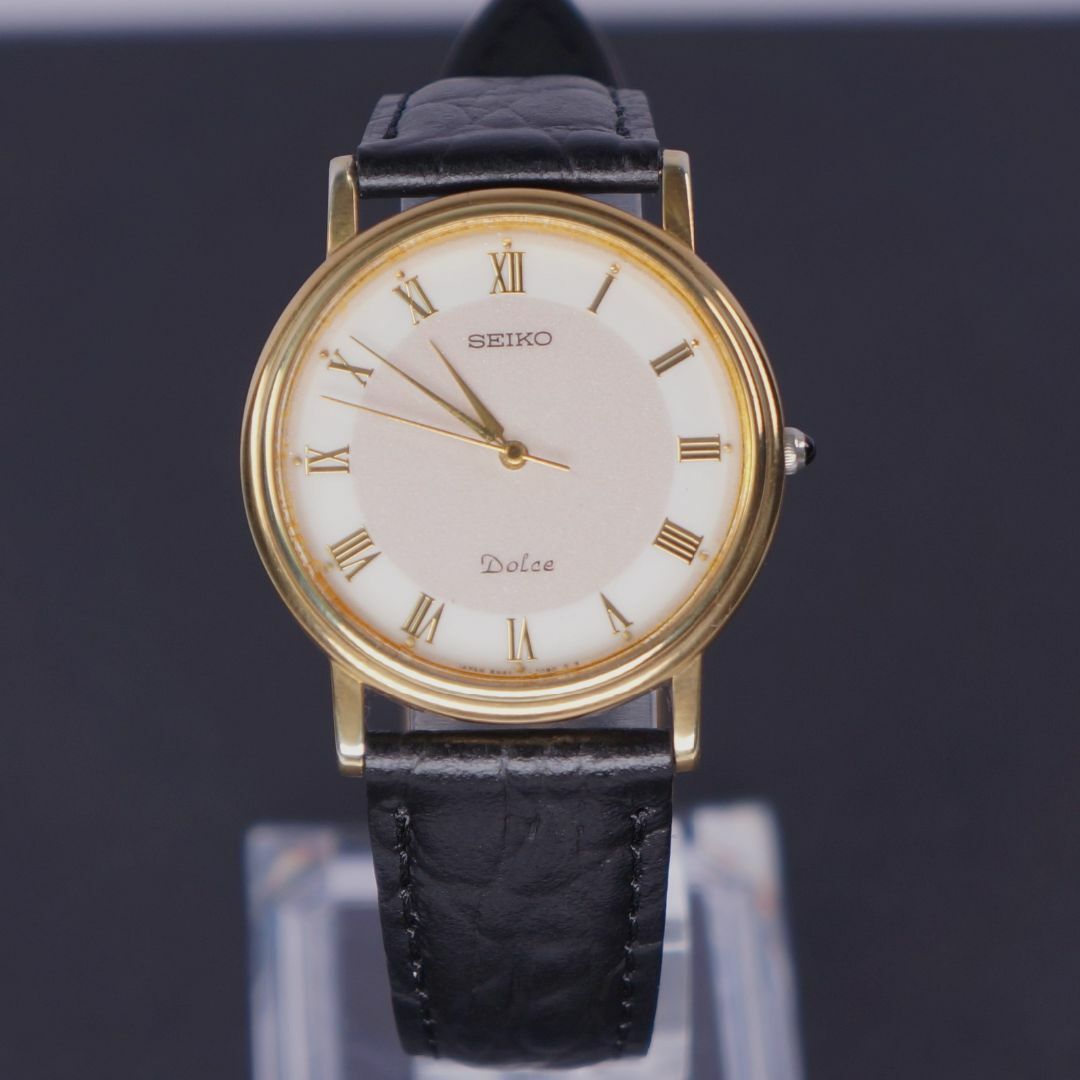 SEIKO - 【稼働美品】SEIKO DOLCE SGP30 新品ベルト 電池交換済 SEIKO - 【稼働美品】SEIKO DOLCE SGP30 新品ベルト 電池交換済