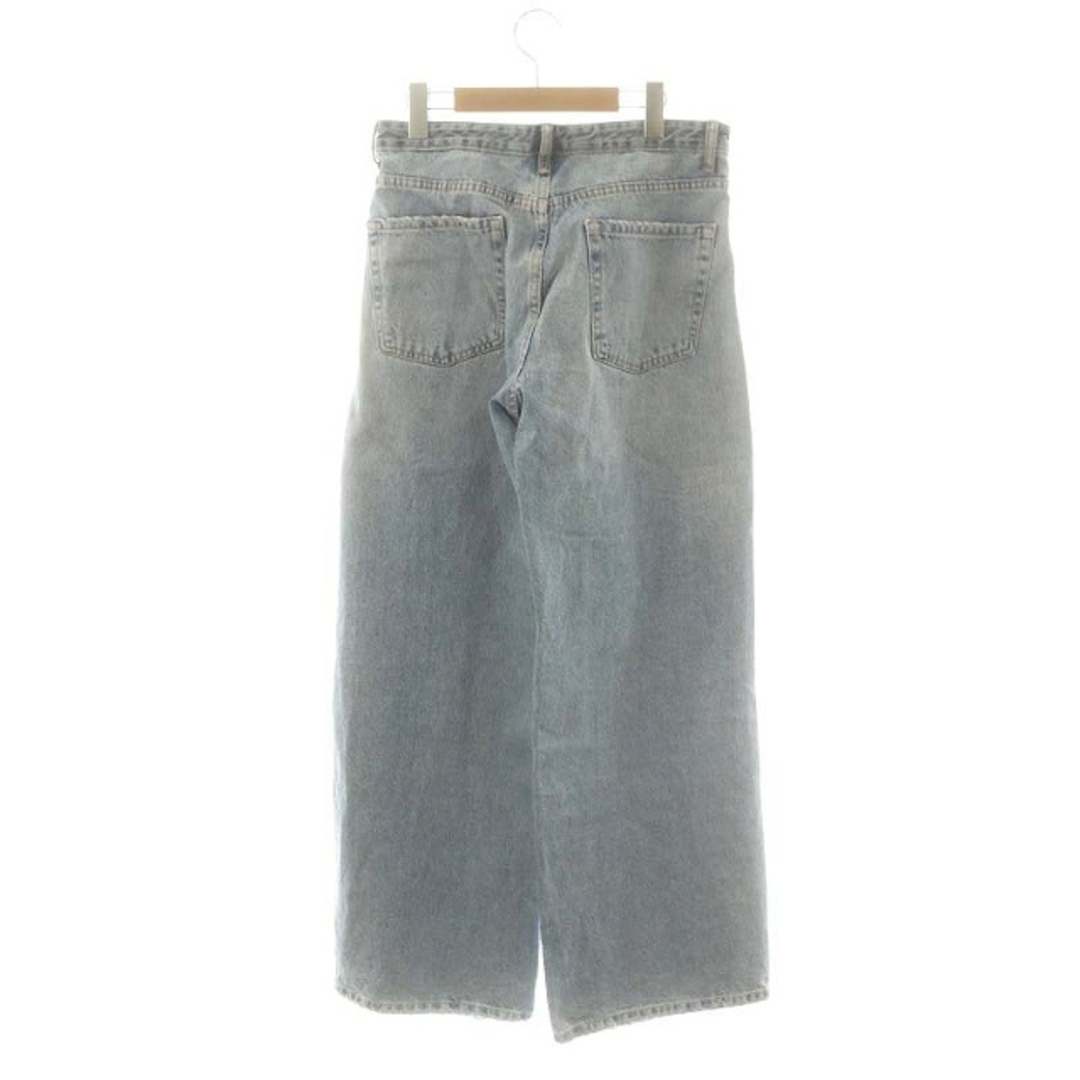 ZARA - ザラ ZARA ダメージ加工 デニム ワイドパンツ ジーンズ ZARA - ザラ ZARA ダメージ加工 デニム ワイドパンツ ジーンズ