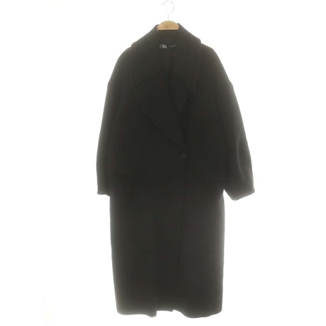 ZARA - ザラ ZARA チェスターコート アウター ロング S ブラック ZARA - ザラ ZARA チェスターコート アウター ロング S ブラック