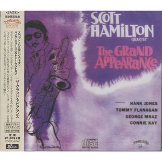 CD Scott Hamilton Quartet The Grand Appearance CDSOL6740 Solid Records (6) /00110(ジャズ)