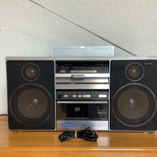 Victor - ビクター ラジカセ PC--W300 ルート2 希少な赤の通販 Victor - ビクター ラジカセ PC--W300 ルート2 希少な赤の通販