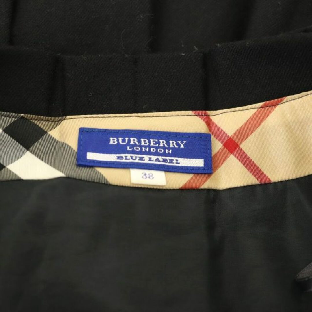 BURBERRY BLUE LABEL - バーバリーブルーレーベル タック フレア BURBERRY BLUE LABEL - バーバリーブルーレーベル タック フレア