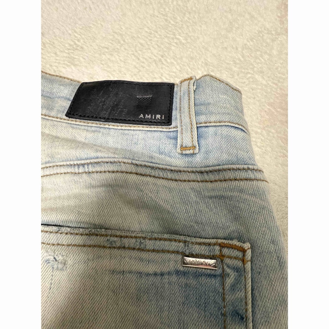 AMIRI - AMIRI MX2 ダメージデニムパンツ サイズ28の通販 by na AMIRI - AMIRI MX2 ダメージデニムパンツ サイズ28の通販 by na