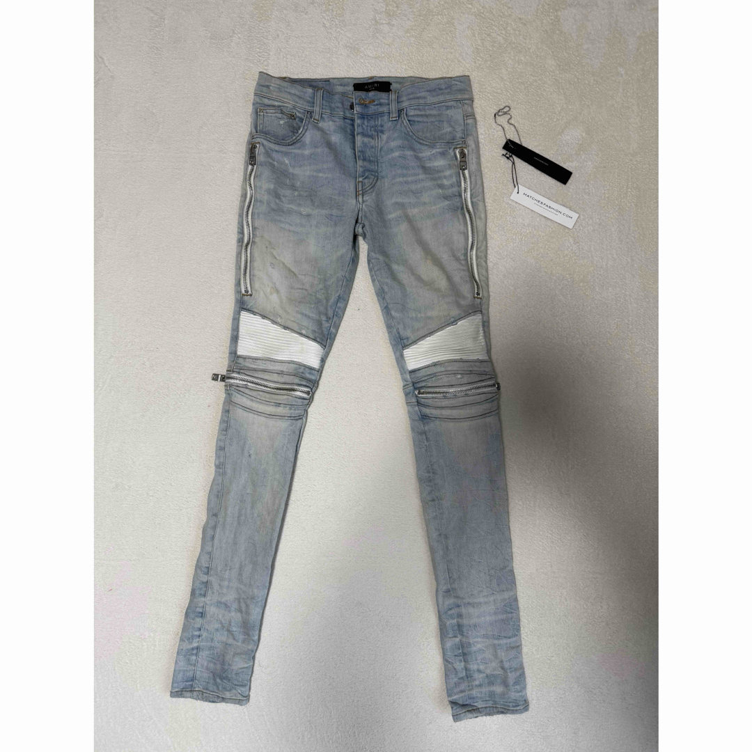 AMIRI - AMIRI MX2 ダメージデニムパンツ サイズ28の通販 by na AMIRI - AMIRI MX2 ダメージデニムパンツ サイズ28の通販 by na