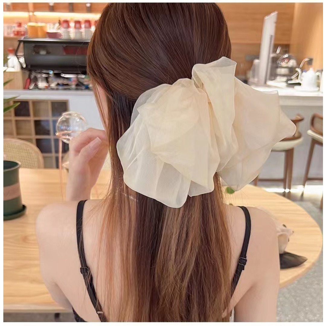大き目 バレッタ ヘアクリップ ベージュ 結婚式 花 ヘアピン 大き目 バレッタ ヘアクリップ ベージュ 結婚式 花 ヘアピン