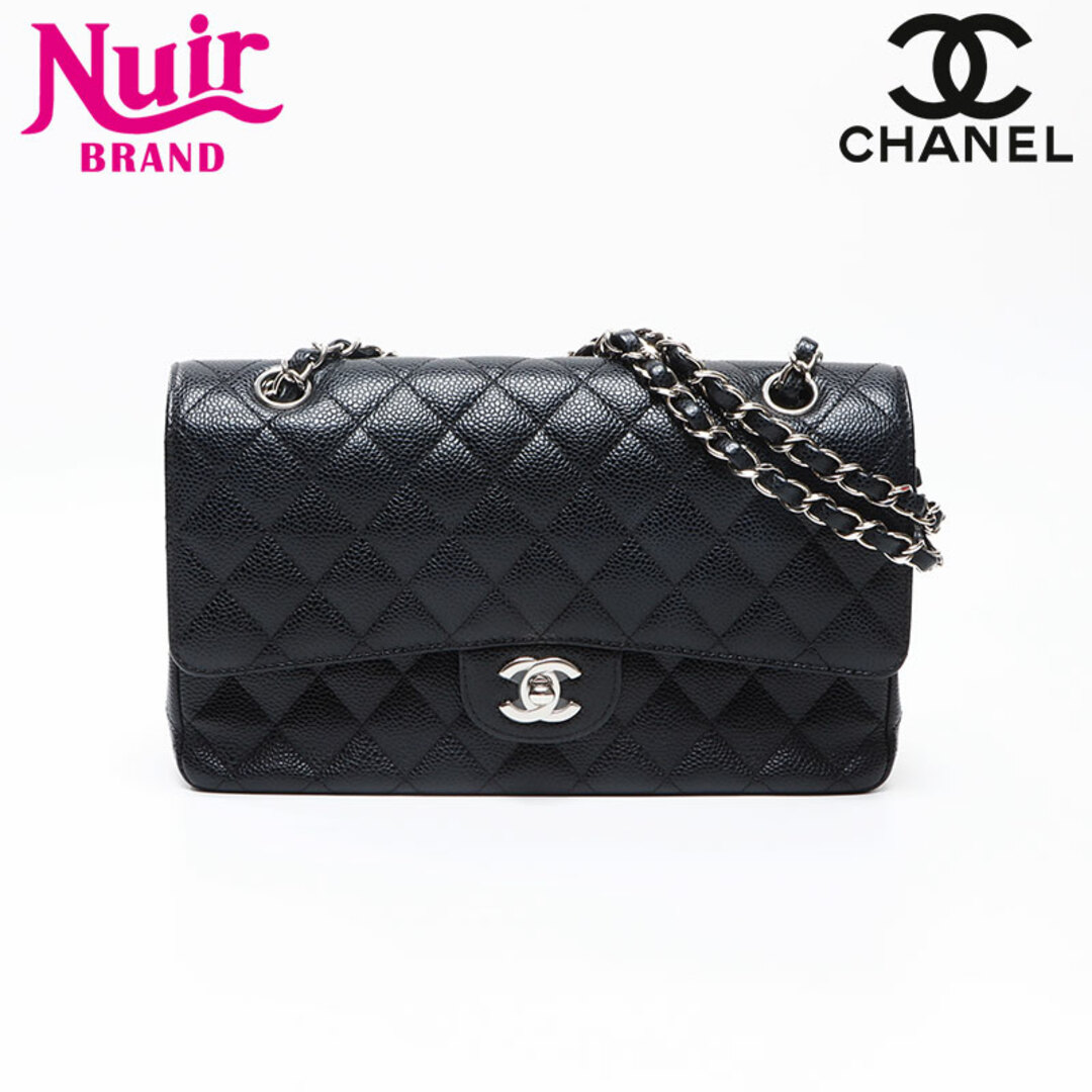 CHANEL - シャネル CHANEL 25番台 キャビアスキン ダブル CHANEL - シャネル CHANEL 25番台 キャビアスキン ダブル