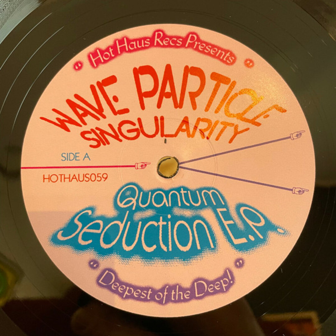 英12" Wave Particle Singularity Quantum Seduction EP HOTHAUS059 Hot Haus Recs UK /00190 エンタメ/ホビーのエンタメ その他(その他)の商品写真