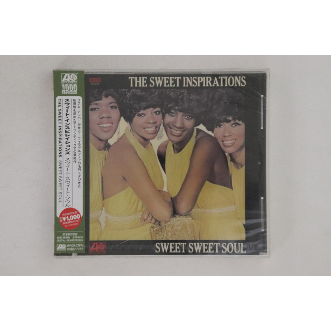 CD Sweet Inspirations Sweet Sweet WPCR27674 ATLANTIC Japan プロモ 未開封 /00110 エンタメ/ホビーのCD(R&B/ソウル)の商品写真