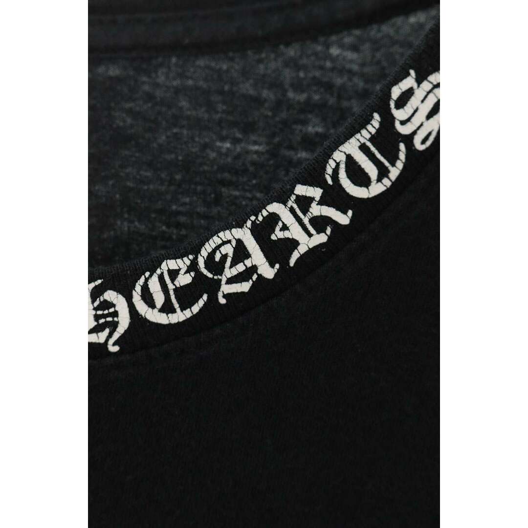 Chrome Hearts - クロムハーツ CH T-SHRT/1 ネックロゴプリントT Chrome Hearts - クロムハーツ CH T-SHRT/1 ネックロゴプリントT
