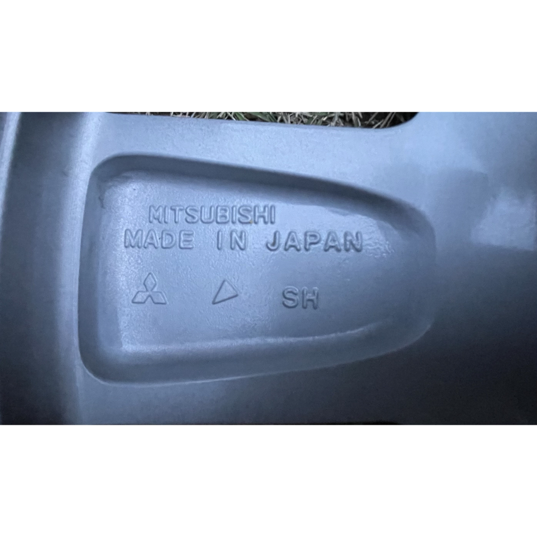三菱 - 現行デリカD5新車外し純正アルミホイール4本セットの通販 三菱 - 現行デリカD5新車外し純正アルミホイール4本セットの通販