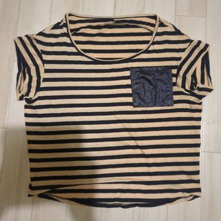 ギムレット(Gimlet)のUSED ボーダーTシャツ(Tシャツ(半袖/袖なし))