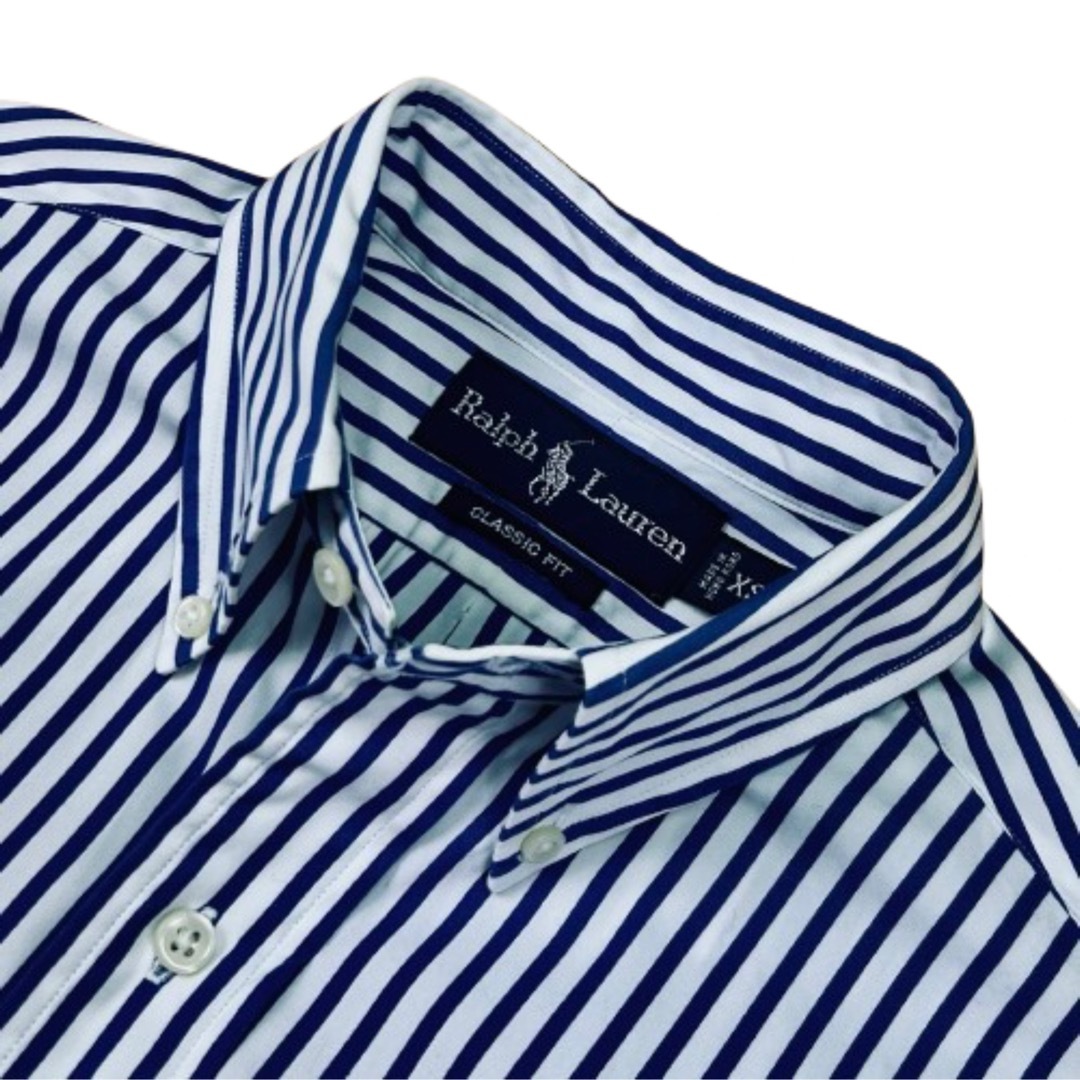 POLO RALPH LAUREN - ポロラルフローレン美品☆ブルーストライプ POLO RALPH LAUREN - ポロラルフローレン美品☆ブルーストライプ