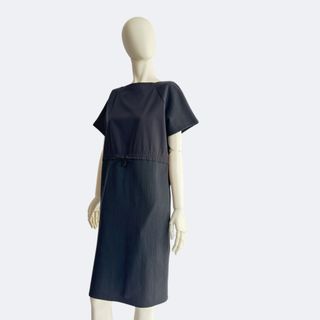 PRADA - PRADA プラダ ワンピース 38(S位) ベージュ 【古着 PRADA - PRADA プラダ ワンピース 38(S位) ベージュ 【古着