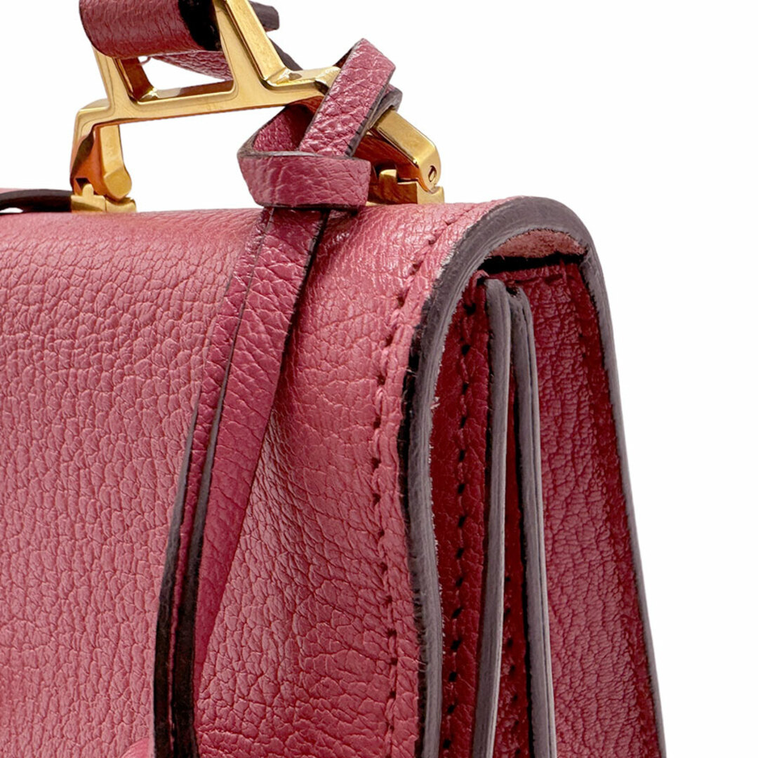 MIU MIU - ミュウミュウ MIUMIU ショルダーバッグ レザー ピンク MIU MIU - ミュウミュウ MIUMIU ショルダーバッグ レザー ピンク