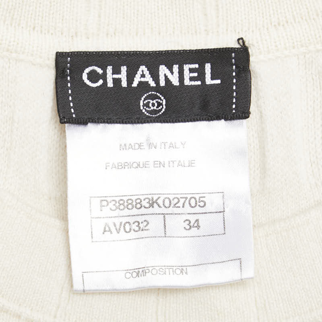CHANEL - シャネル ノースリーブワンピース ニット サイズ:34 CHANEL - シャネル ノースリーブワンピース ニット サイズ:34