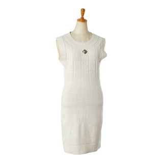 CHANEL - シャネル ノースリーブワンピース ニット サイズ:34 CHANEL - シャネル ノースリーブワンピース ニット サイズ:34