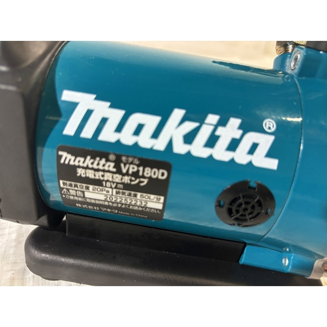 Makita - ☆美品☆makita マキタ 18V 充電式真空ポンプ VP180D Makita - ☆美品☆makita マキタ 18V 充電式真空ポンプ VP180D