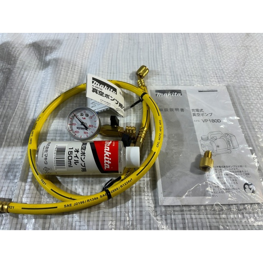 Makita - ☆美品☆makita マキタ 18V 充電式真空ポンプ VP180D Makita - ☆美品☆makita マキタ 18V 充電式真空ポンプ VP180D