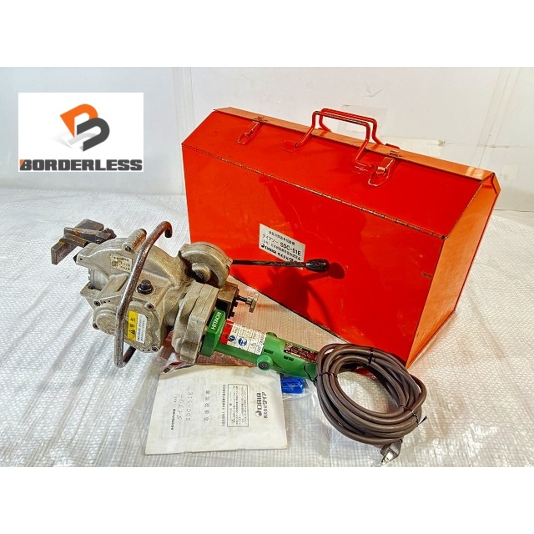 ☆中古品☆DAIA ダイア 100V 鉄筋冷間直角切断機 ダイアソー SDC ☆中古品☆DAIA ダイア 100V 鉄筋冷間直角切断機 ダイアソー SDC