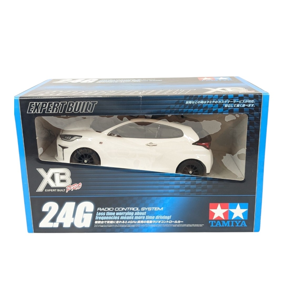 未使用 1/10RC XB トヨタ GR ヤリス (M-05シャーシ) ホワイトの 未使用 1/10RC XB トヨタ GR ヤリス (M-05シャーシ) ホワイトの
