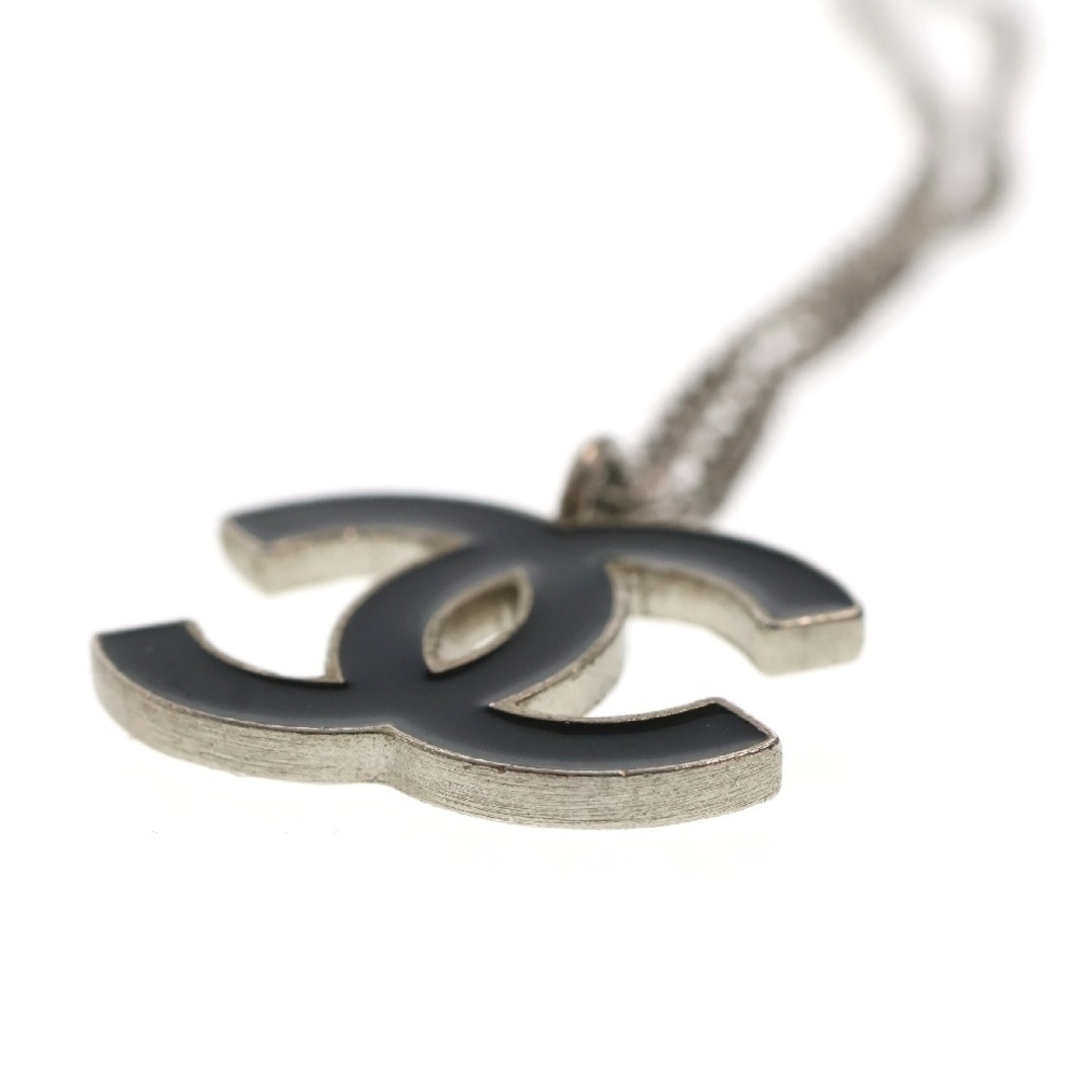 CHANEL - CHANEL シャネル ココマーク ネックレス ブラック CHANEL - CHANEL シャネル ココマーク ネックレス ブラック