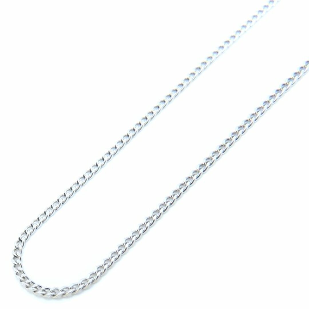 100%の保証 喜平ネックレス Pt850プラチナ 2面 シングル 40cm 2.7g/76023 プラチナ