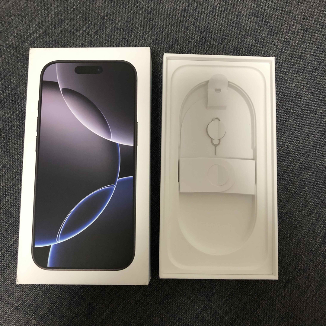 Apple - 【ほぼ未使用品】iPhone16pro ブラックチタニウム 256GB Apple - 【ほぼ未使用品】iPhone16pro ブラックチタニウム 256GB