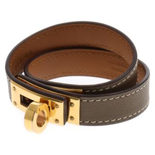 HERMES - 722 エルメス エトリヴィエール レザー ブラウン HERMES - 722 エルメス エトリヴィエール レザー ブラウン