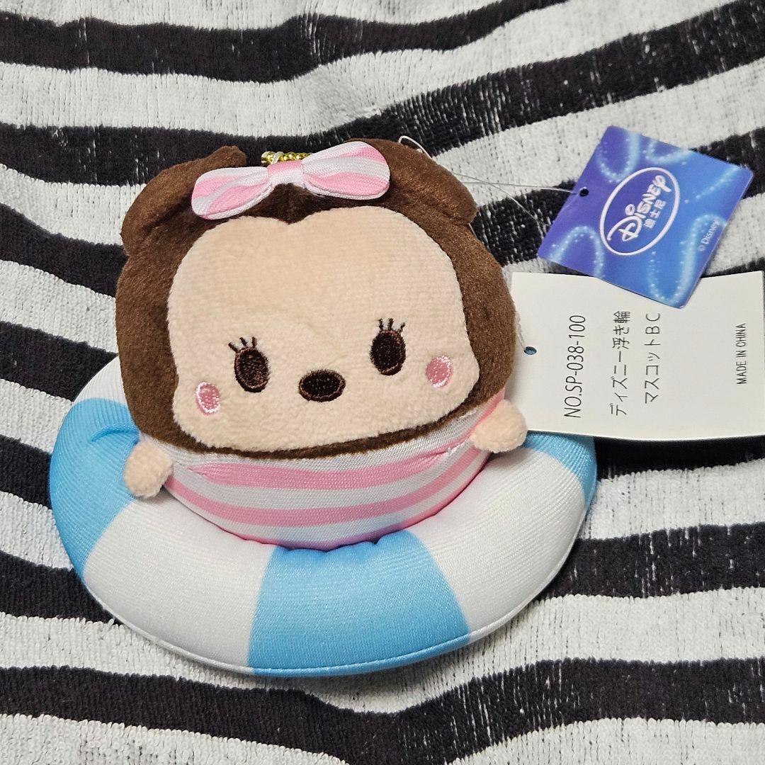 ミニーマウス(ミニーマウス)の新品 ディズニー 浮き輪マスコット ミニー ぬいぐるみ デフォルメ エンタメ/ホビーのおもちゃ/ぬいぐるみ(キャラクターグッズ)の商品写真