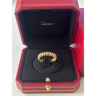 Cartier - CARTIER カルティエ エングレーブド リング 指輪 C Cartier - CARTIER カルティエ エングレーブド リング 指輪 C