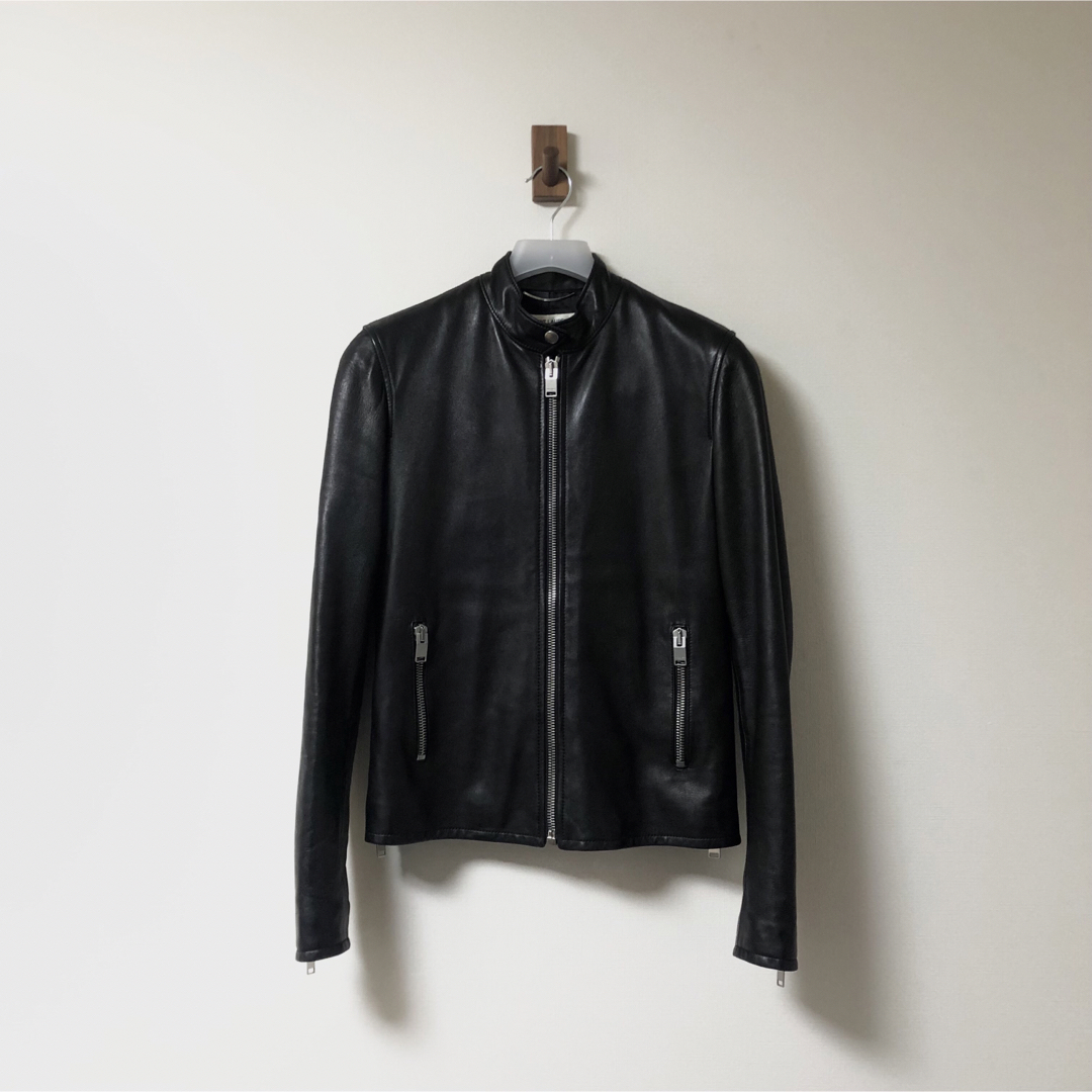 SAINT LAURENT - 16年 サンローラン キースレザー ライダース SAINT LAURENT - 16年 サンローラン キースレザー ライダース