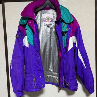 DESCENTE - デサント DAMVGK31 グリーン マウンテンパーカー Mの DESCENTE - デサント DAMVGK31 グリーン マウンテンパーカー Mの