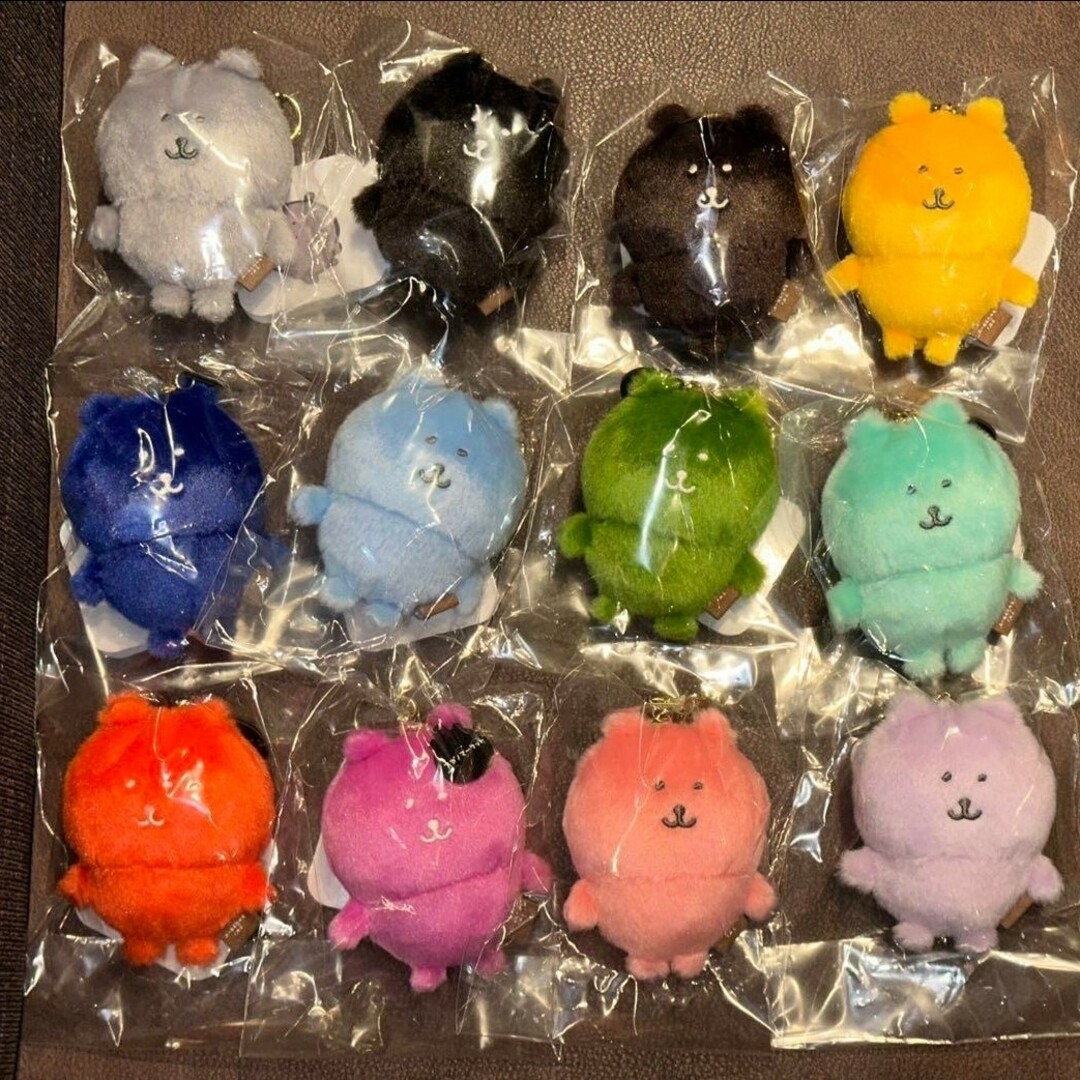 ナガノマーケット カラーなナガノのくま マスコット(全12種)の ナガノマーケット カラーなナガノのくま マスコット(全12種)の