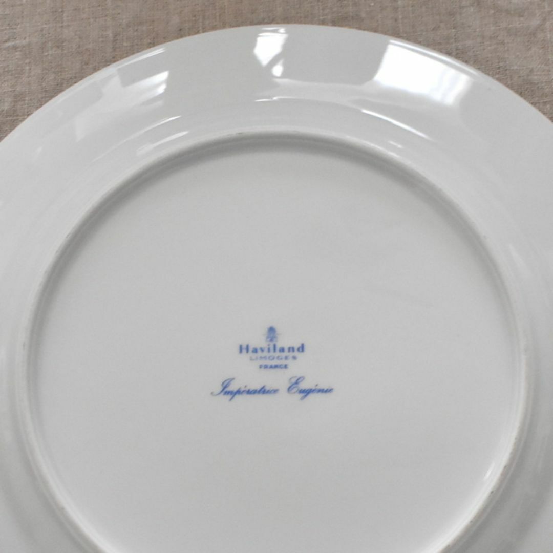 Haviland - アビランド アンペラトリス・ユジェニー 26cm 皿の Haviland - アビランド アンペラトリス・ユジェニー 26cm 皿の