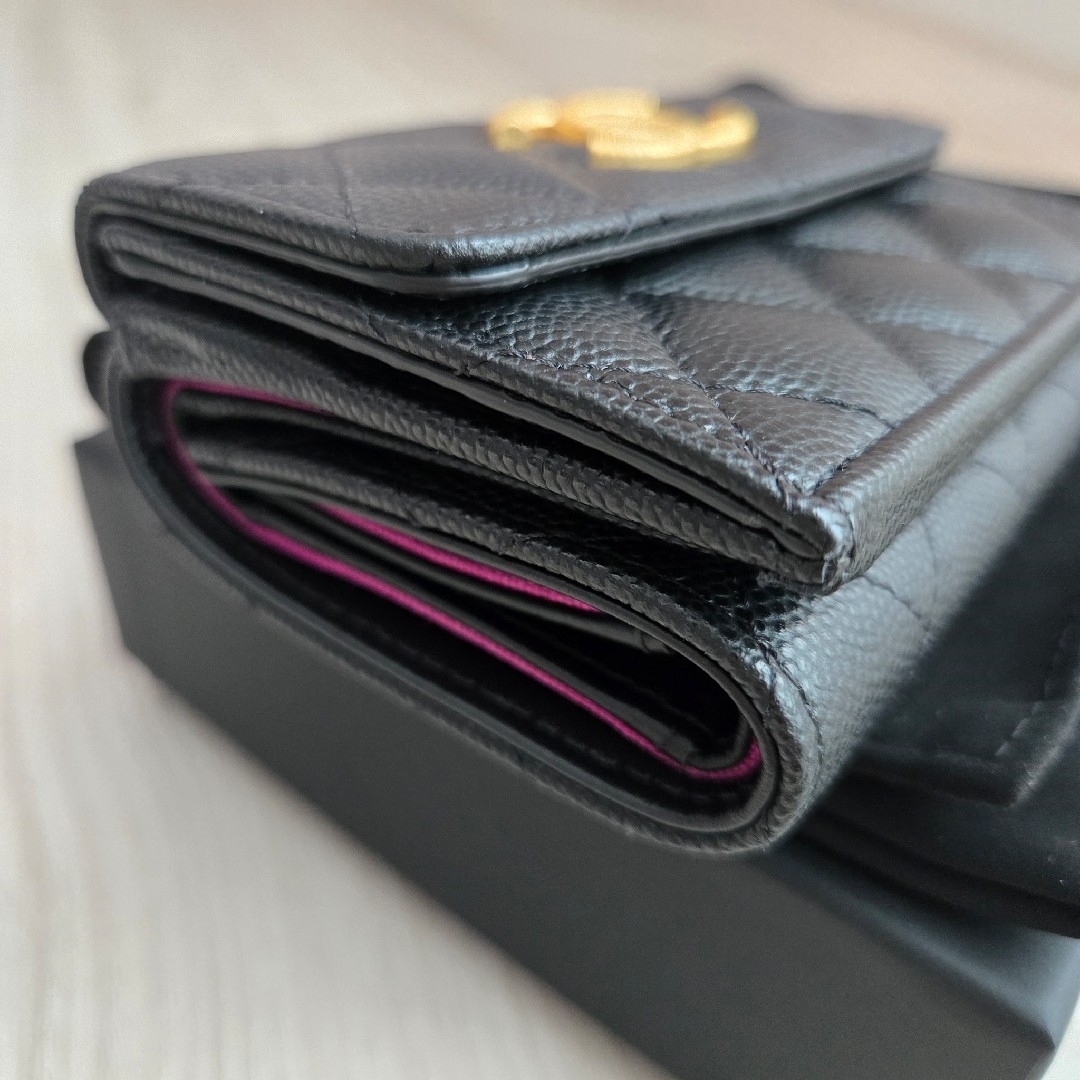 CHANEL - 現行品✨シャネル スモール フラップ ウォレット CHANEL - 現行品✨シャネル スモール フラップ ウォレット