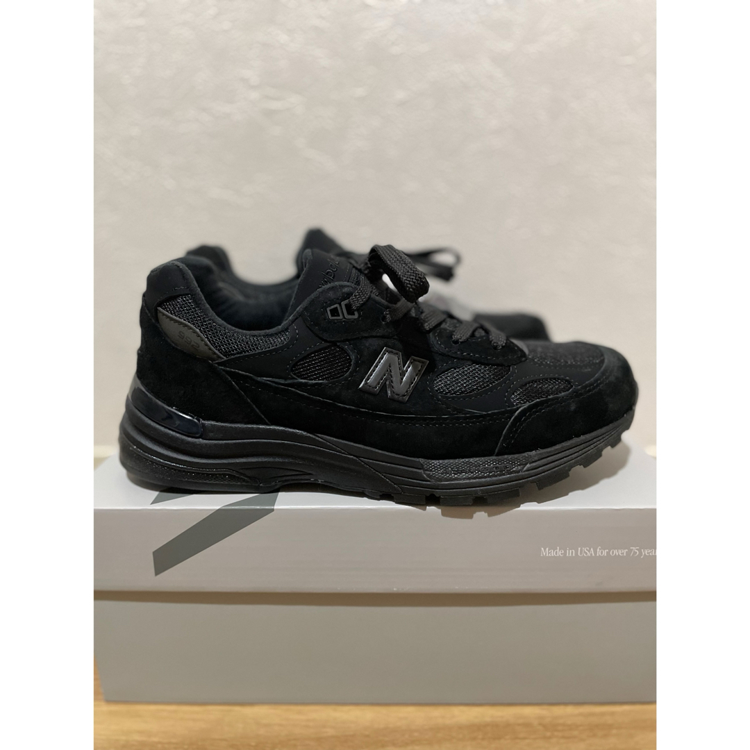 New Balance - New Balance 992 トリプルブラック 26.5cm 新品の New Balance - New Balance 992 トリプルブラック 26.5cm 新品の