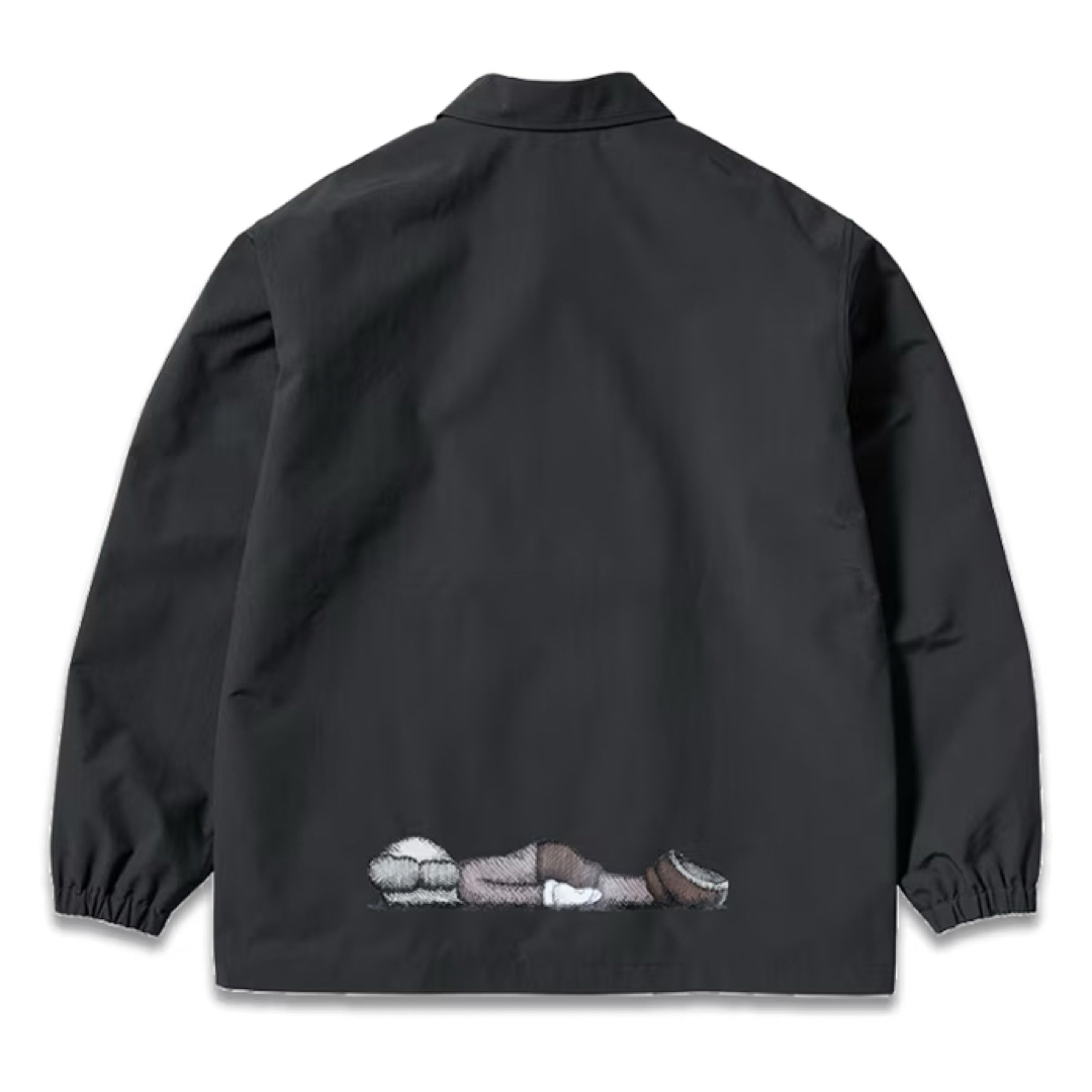 UNIQLO - 新品 カウズ コーチジャケット ユニクロ ブラックの UNIQLO - 新品 カウズ コーチジャケット ユニクロ ブラックの