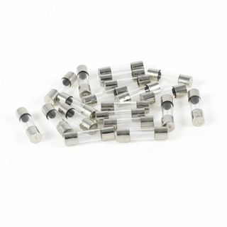 uxcell ガラス管ヒューズ ファストブロー 0.5A 250V 5 mmx2(その他)