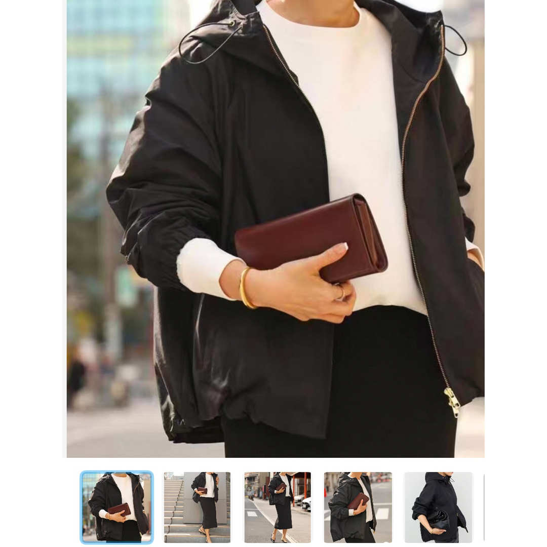 爆売り！ Classe Deuxieme - CLASSE DEUXIEME WASHED ブルゾンの ZIP FULL ジャケット・アウター