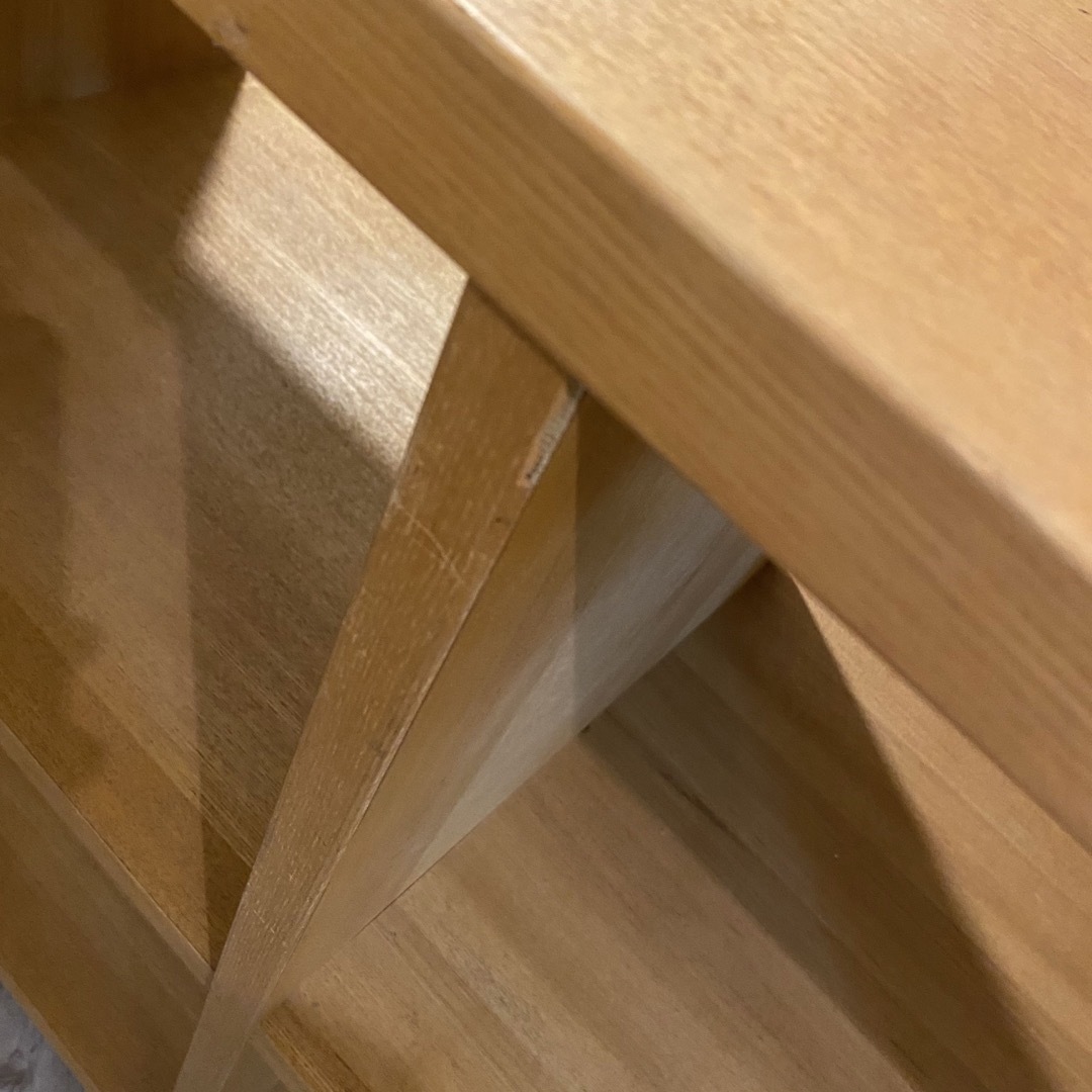 MUJI (無印良品) - 廃盤品 無印良品 MUJI タモ材 オープン MUJI (無印良品) - 廃盤品 無印良品 MUJI タモ材 オープン